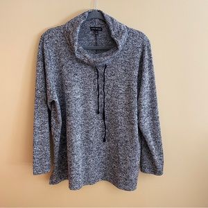 Lane Bryant Cowl-Neck Boucle Sweatshirt Sz 14/16